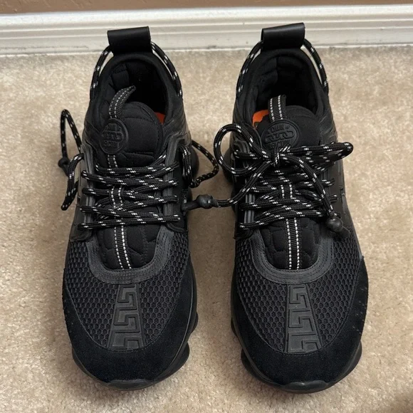 Versace Black Sneakers chain reaction